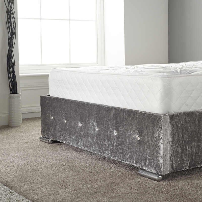 Correa Upholstered Bed, Small Double (4')