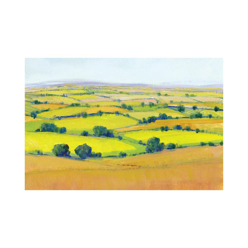 Patchwork Vista II by Tim O'Toole - Wrapped Canvas Gallery-Wrapped Canvas Giclée, 20.32 cm H x 30.48 cm W