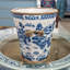 Blue Willow Handmade Planter