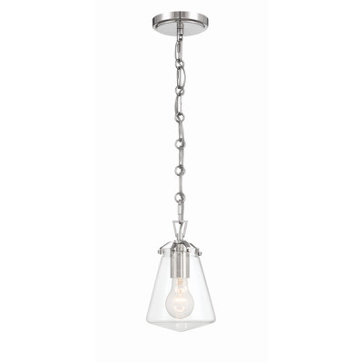 Luminaire suspendu conique à 1 lumière Blair