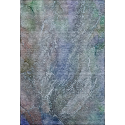Premium Machine Washable Mayfield AMF2307 Abstract Rug