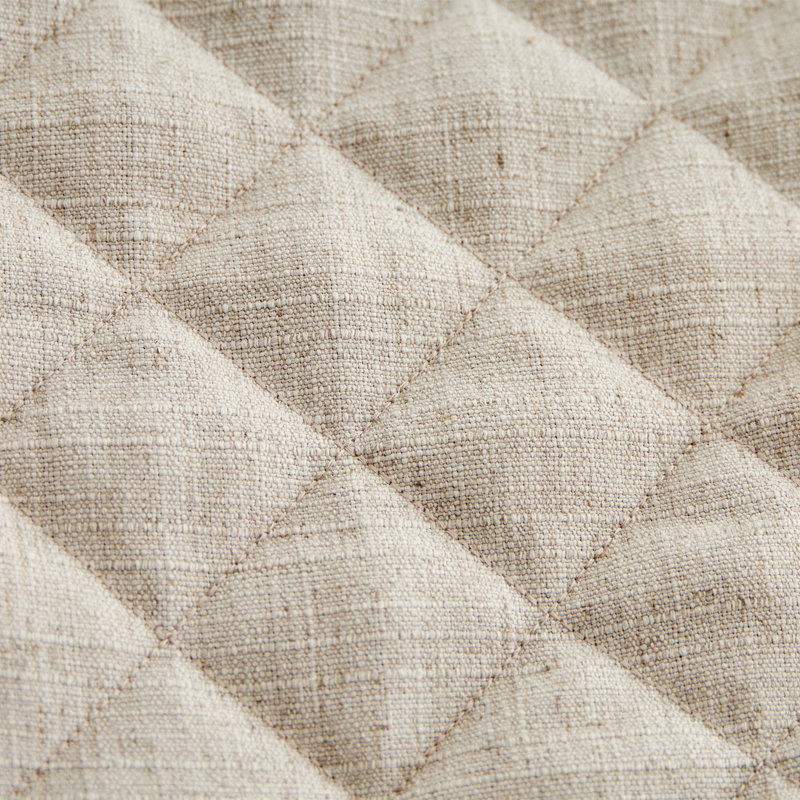 Aragoza Quilt, King Quilt + 3 Euro Shams, Beige