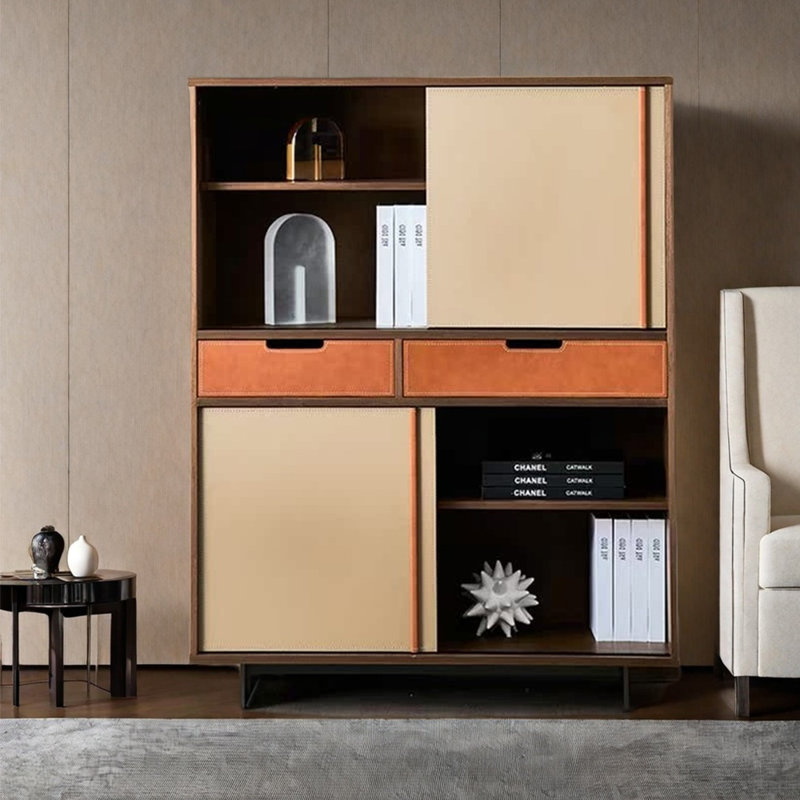 Bibliothèque luxueuse et exquise de style italien