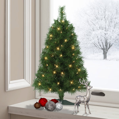 Haigen Lighted Fir Christmas Tree