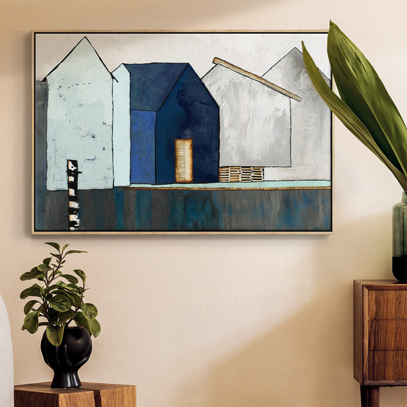 «Empty Village», reproduction d'art sur toile, Naturel, H 17 po x l 25 po x P 2 po