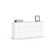 Commode double 6 tiroirs l 56,34 po Clanton