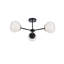 Plafonnier semi-encastré 3 lumières 26 po Caisha-61751732-61751728