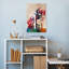 Art mural cheval vibrant-129475851