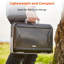 Tower Stealth Portable Charcoal Briefcase BBQ with Carry Handle, Compact Design-58934361