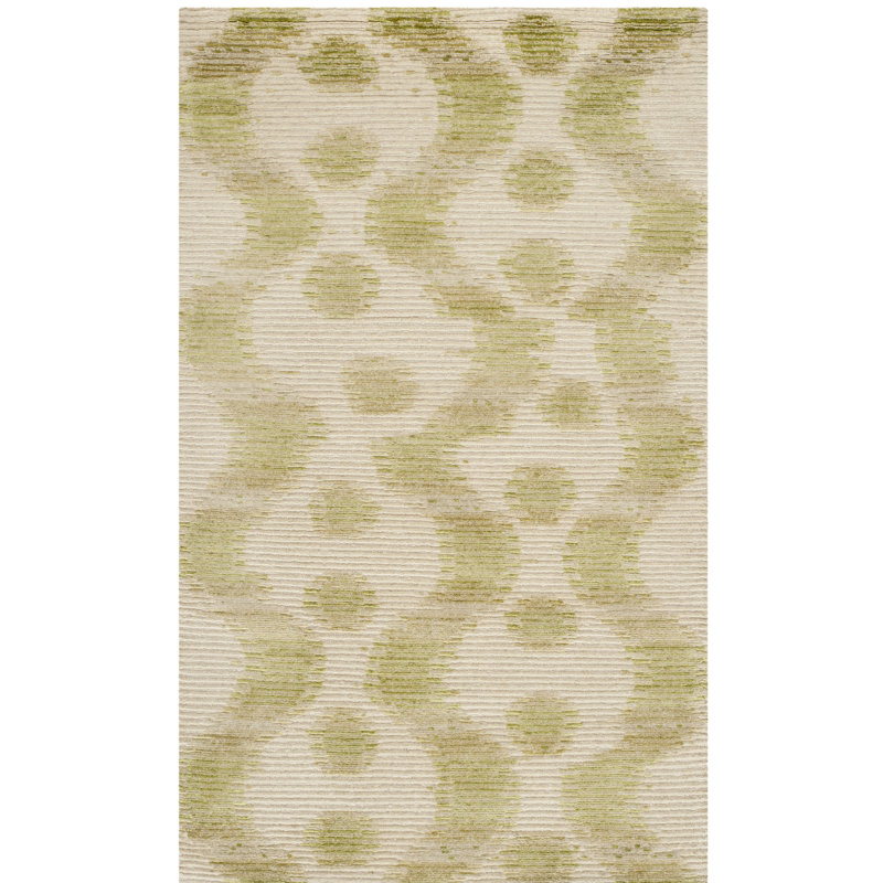 Tapis abstrait en soie et laine Martha Stewart