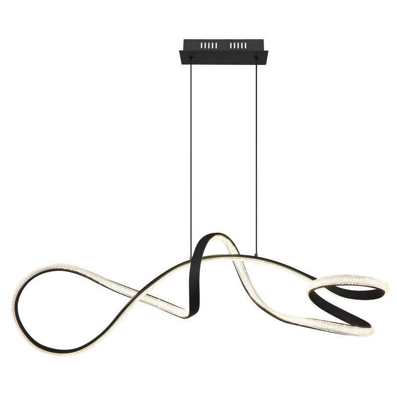 Dayra 1 - Light LED Pendant, Matt black