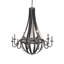 48" Wide Barrel Stave Metallo 10 Light Chandelier-1735698318-1735698306-1735698317