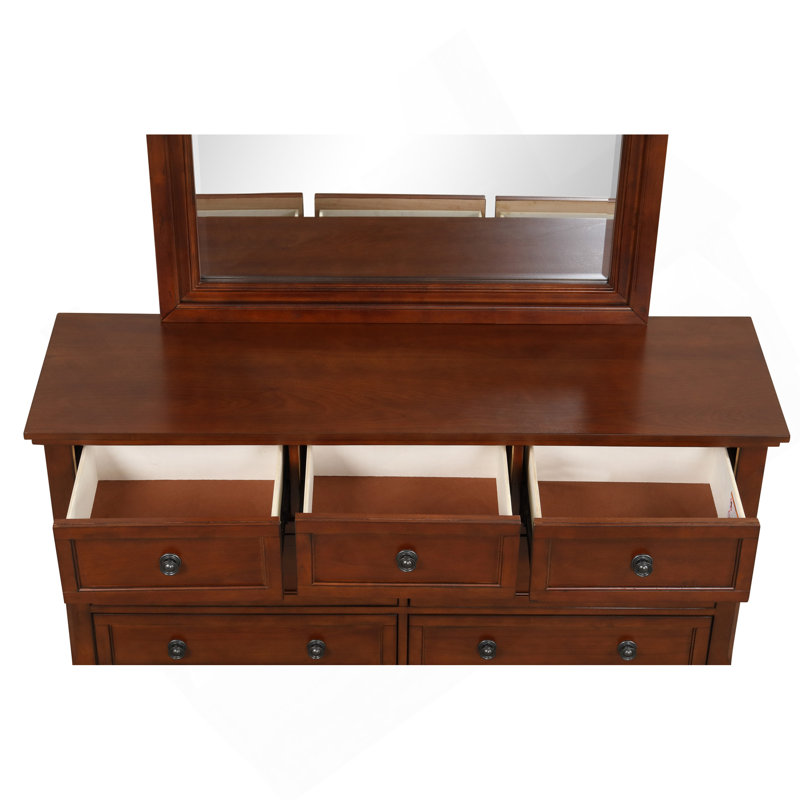 Commode Meade, cerise