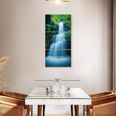 «Asian Waterfalls», reproduction d'art sur toile
