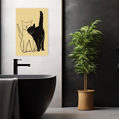 Art contemporain, art contemporain pour chat