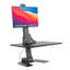 Convertisseur de bureau électrique debout Mount-It, support de table avec support pour écran, plateforme de 28 po de largeur