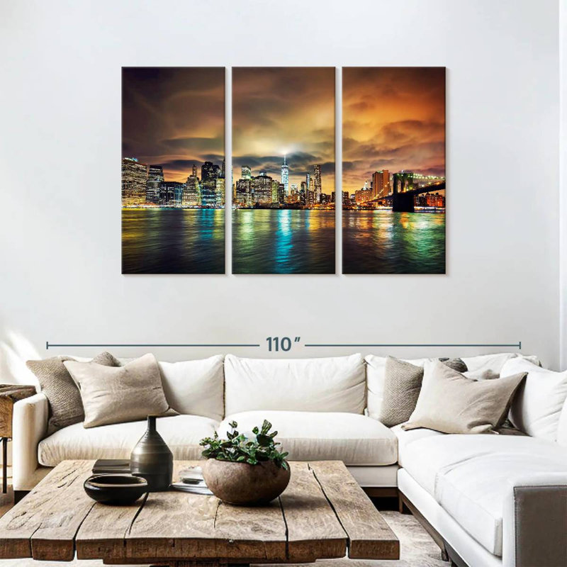 Kavia Stunning Manhattan, 48" H x 74" W