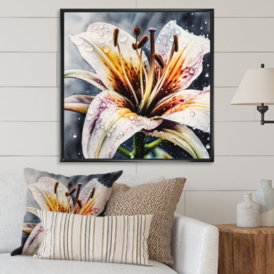 " White Lily Serenade "