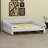 Modern Upholstered Platform Bed with Integrated USB Charging Ports-944140240
