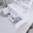 Babajide Bathroom Vanity with Acrylic Top-24792132