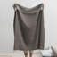 Pinstripe Cashmere/Lambswool Throw-1784883586