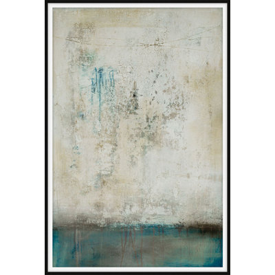Driftin' Blues 1 Framed Print Canvas