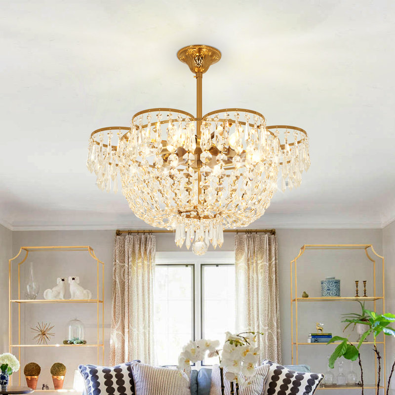 Emmanual 6 - Light Dimmable Empire Chandelier