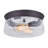 Marquette Glass Flush Mount-29235806