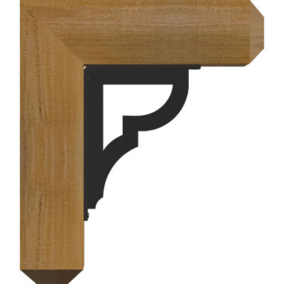 Support de fer simple 4 po Bradford