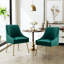Chaise d'appoint en velours 21,25 po Khivi-834830315