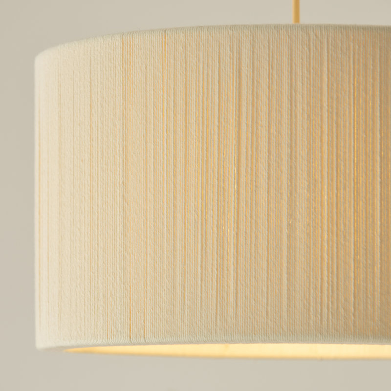 1 Brushed Brass Pendant