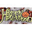 Couronne de joyeux Halloween avec citrouille d'Halloween