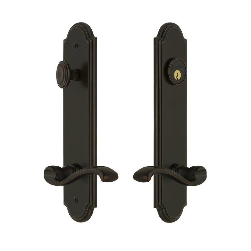 Ensemble d'entrée complet Arc, Bronze intemporel, 2,375 po, À gauche