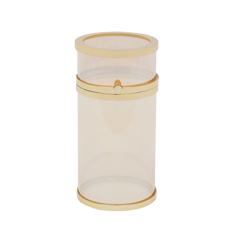 Jonahtan Plastic Makeup Organizer, Gold