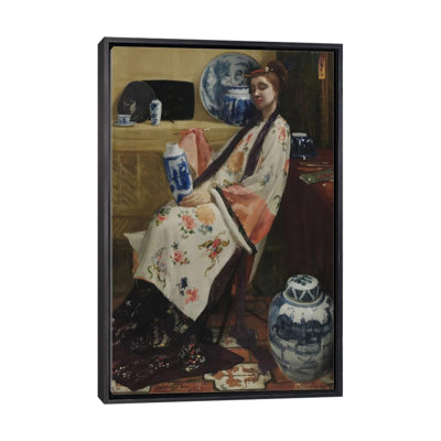 Mauve et rose «The Lange Leizen Of The Six Marks», reproduction d'art sur toile encadrée