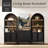 Arched 5-Tier Storage Cabinet-1193074155