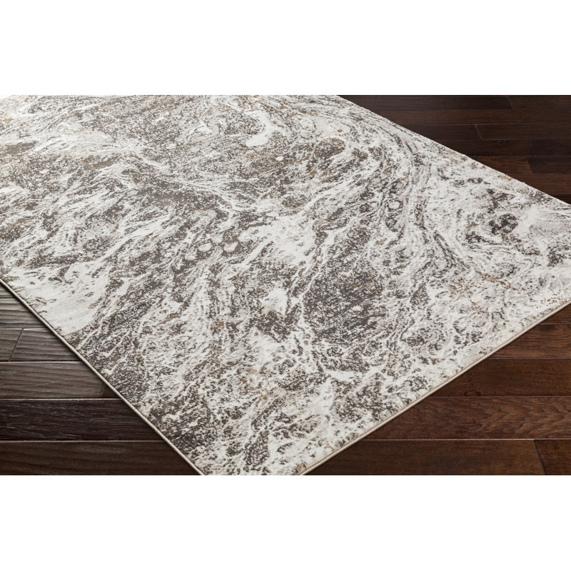 Quanna Abstract Indoor Rug, Rectangle 7'10" x 10'3"