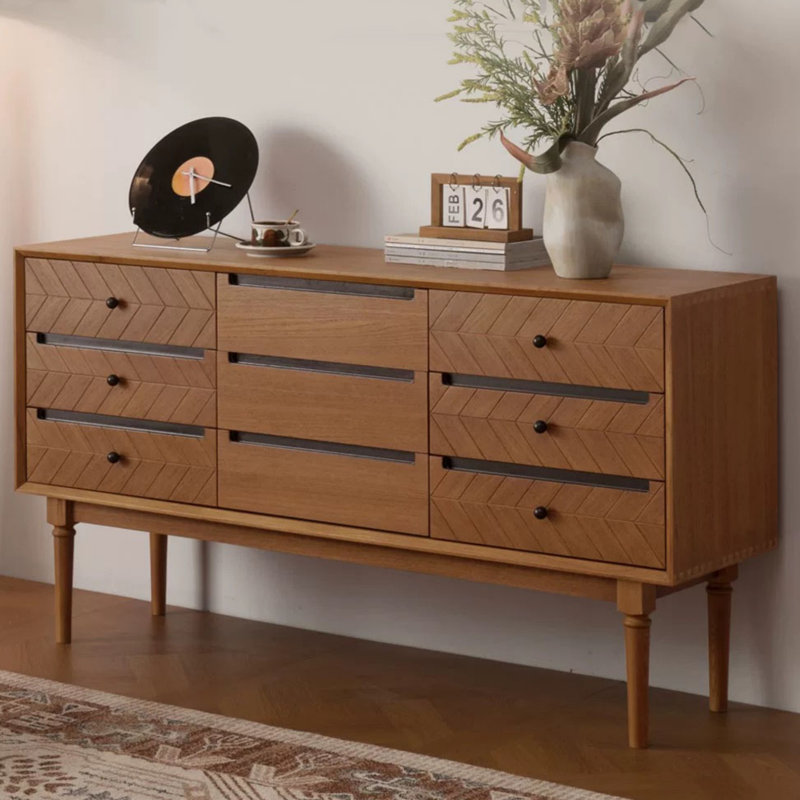 Multi-Drawer Retro Sideboard