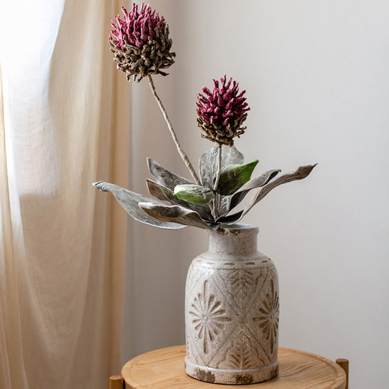 Thistle Arrangement, 3 Stems