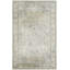 Tapis oriental bleu en polyester lavable à la machine Marqies-397601066