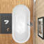 59" x 29" Freestanding Soaking Bathtub-89825908