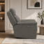 Fauteuil inclinable électrique Zero-Gravity en ardoise mouchetée