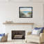 «Dovecove Sea Grass Ocean Path», art mural encadré par Julie Derice-2062885265-2062885270