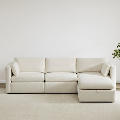 Winfree 4- Piece 112.6" Upholstered Sectional