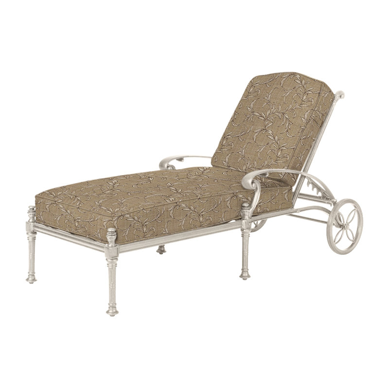 Florence Outdoor Chaise Lounge, Bessemer, Desert Bronze