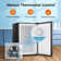 3 Cubic Feet Garage Ready Upright Freezer with Adjustable Temperature Controls