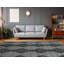 Tapis noir / gris à motif géométrique Cramden-22960093