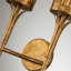 Sawgrass 2 Light Armed Sconce-1117500815