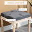 Repose-pieds 16 po Homcom