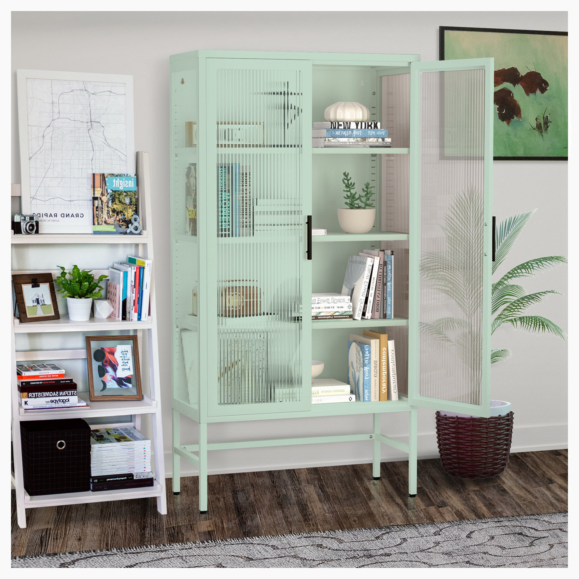 Latitude Run® Natas Metal Storage Cabinet | Wayfair